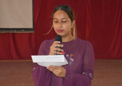 Second day orientation programme for IT students