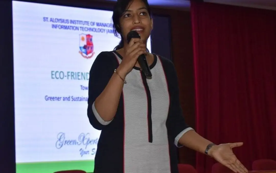 Green audit awareness held for students of AIMIT