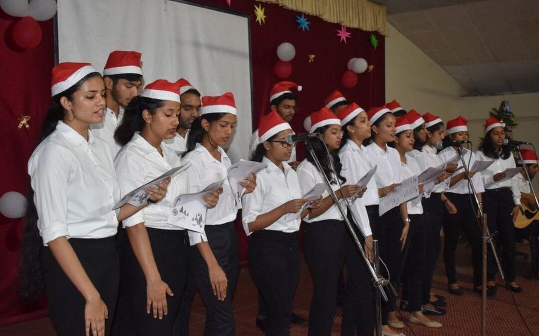 AIMIT Centre students celebrate Christmas