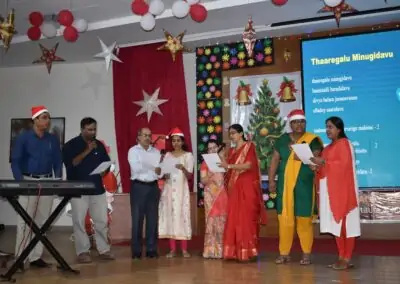 Staff of AIMIT come together to celebrate Christmas
