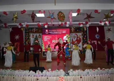 Staff of AIMIT come together to celebrate Christmas
