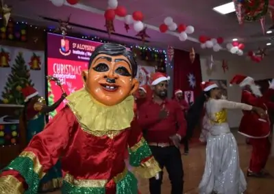 Staff of AIMIT come together to celebrate Christmas