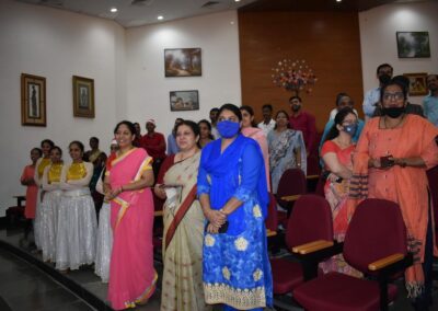 Staff of AIMIT Centre come together to celebrate Christmas