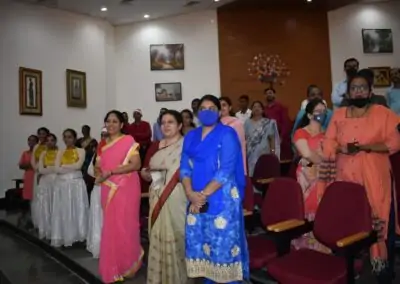 Staff of AIMIT come together to celebrate Christmas