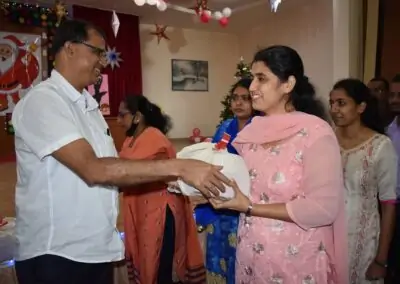 Staff of AIMIT come together to celebrate Christmas