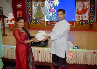 Staff of AIMIT come together to celebrate Christmas