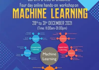 Workshop on application of Machine Learning in agriculture