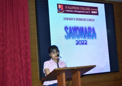 AIMIT Centre bids farewell to final year IT students