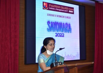 AIMIT Centre bids farewell to final year IT students