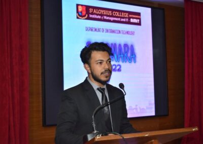 AIMIT Centre bids farewell to final year IT students