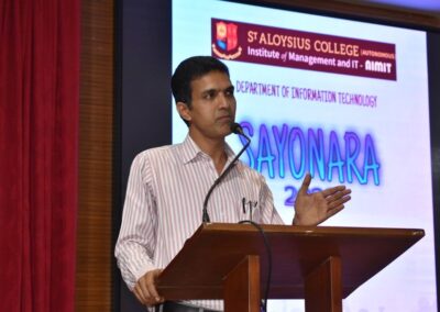 AIMIT Centre bids farewell to final year IT students