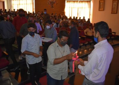 AIMIT Centre bids farewell to final year IT students