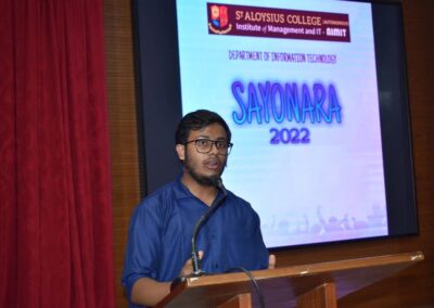 AIMIT Centre bids farewell to final year IT students