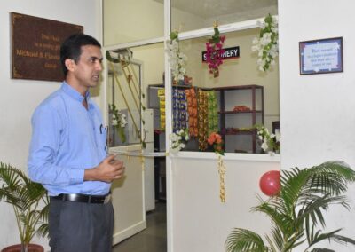 B&B food and stationery kiosk inaugurated