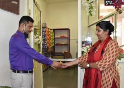 B&B food and stationery kiosk inaugurated