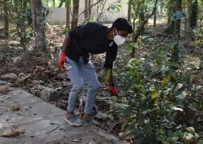 Students take up campus cleaning drive