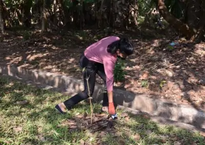 Students take up campus cleaning drive