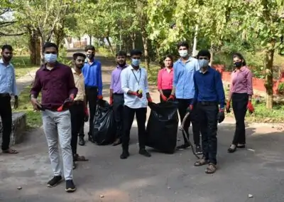 Students take up campus cleaning drive