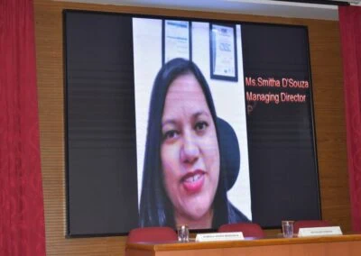 MBA students interact with entrepreneurs at EDP 2022