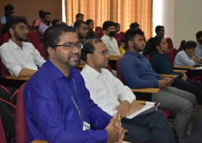 MBA students interact with entrepreneurs at EDP 2022