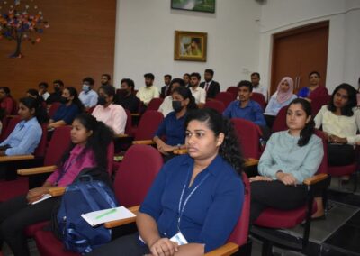 MBA students interact with entrepreneurs at EDP 2022