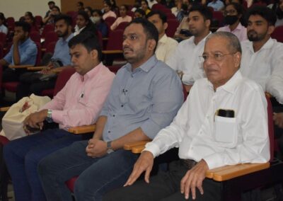 MBA students interact with entrepreneurs at EDP 2022