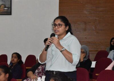 MBA students interact with entrepreneurs at EDP 2022