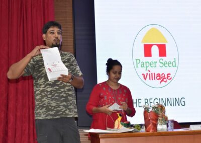 MBA students interact with entrepreneurs at EDP 2022