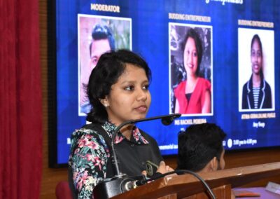 MBA students interact with entrepreneurs at EDP 2022