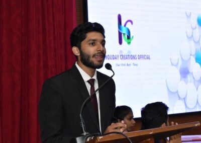 MBA students interact with entrepreneurs at EDP 2022