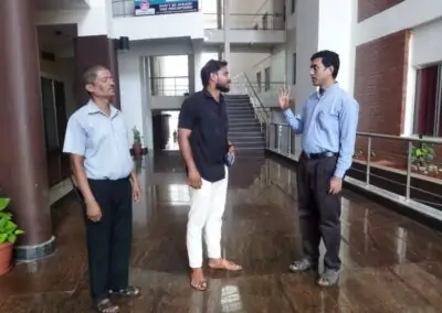 Newly elected councillor visits AIMIT