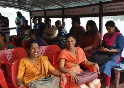 Non-teaching staff go on a day’s picnic