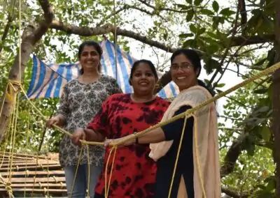 Non-teaching staff go on a day’s picnic