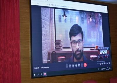 Virtual power seminar held for IT students