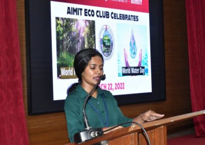 World forest day and water day celebrated