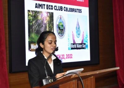 World forest day and water day celebrated
