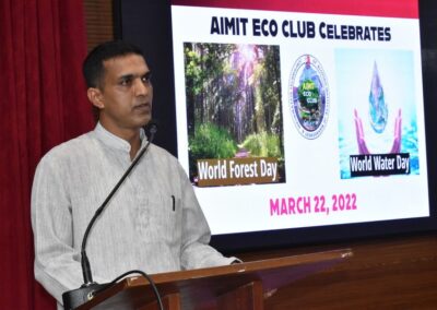 World forest day and water day celebrated