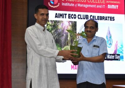 World forest day and water day celebrated