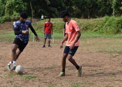 Hostel sports meet Students take part in large numbers
