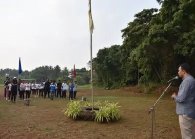 Hostel sports meet Students take part in large numbers