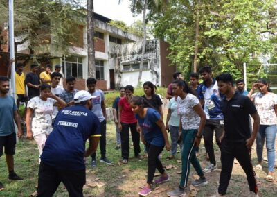 Hostel sports meet Students take part in large numbers