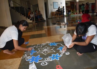 Hostel sports meet Students take part in large numbers