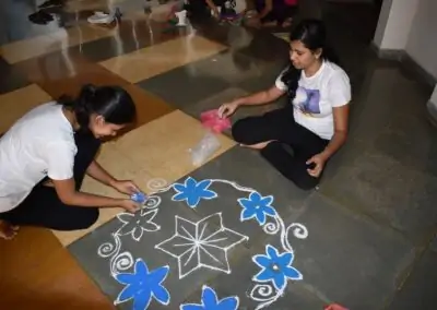 Hostel sports meet Students take part in large numbers