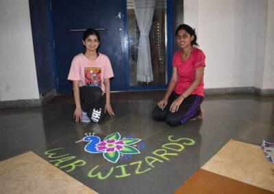 Hostel sports meet Students take part in large numbers