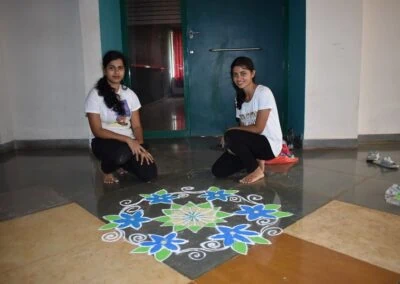 Hostel sports meet Students take part in large numbers
