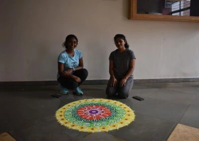 Hostel sports meet Students take part in large numbers