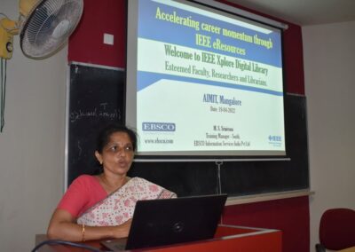 IEEE conducts new features awareness session for AIMIT Centre faculty