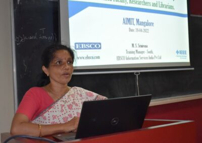 IEEE conducts new features awareness session for AIMIT Centre faculty