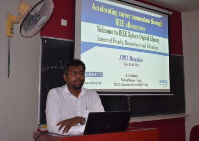 IEEE conducts new features awareness session for AIMIT Centre faculty