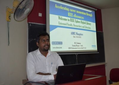 IEEE conducts new features awareness session for AIMIT Centre faculty